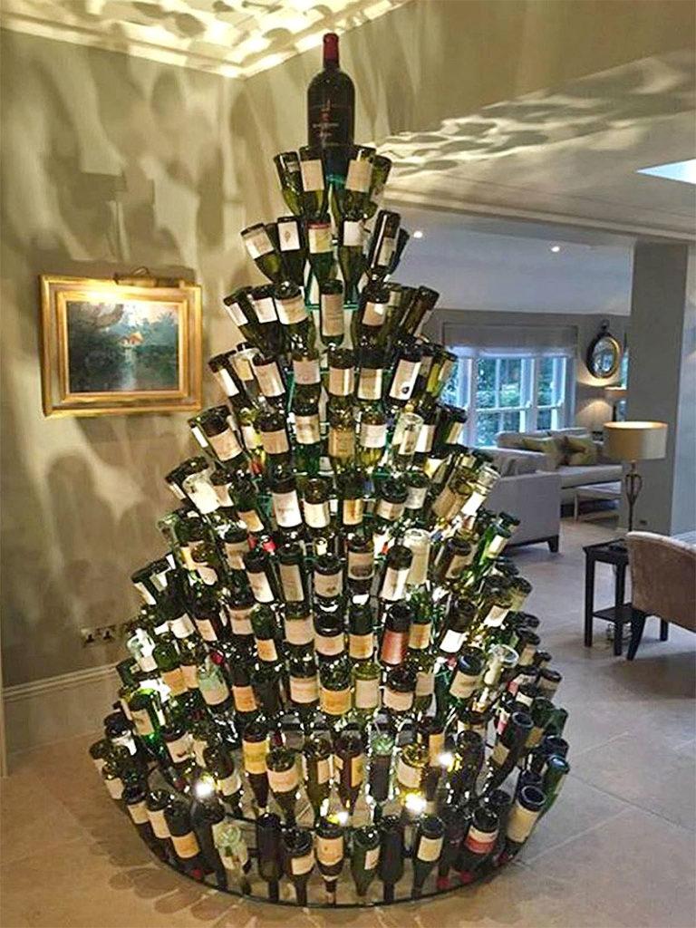 The Wine Bottle Christmas Tree