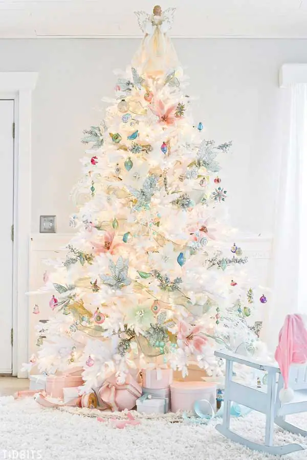 Beautiful Pastel Christmas Tree