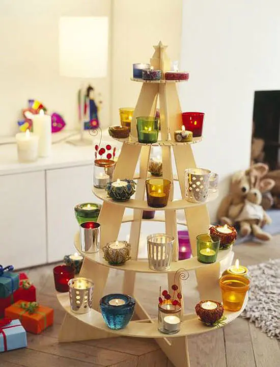Candle Christmas Tree