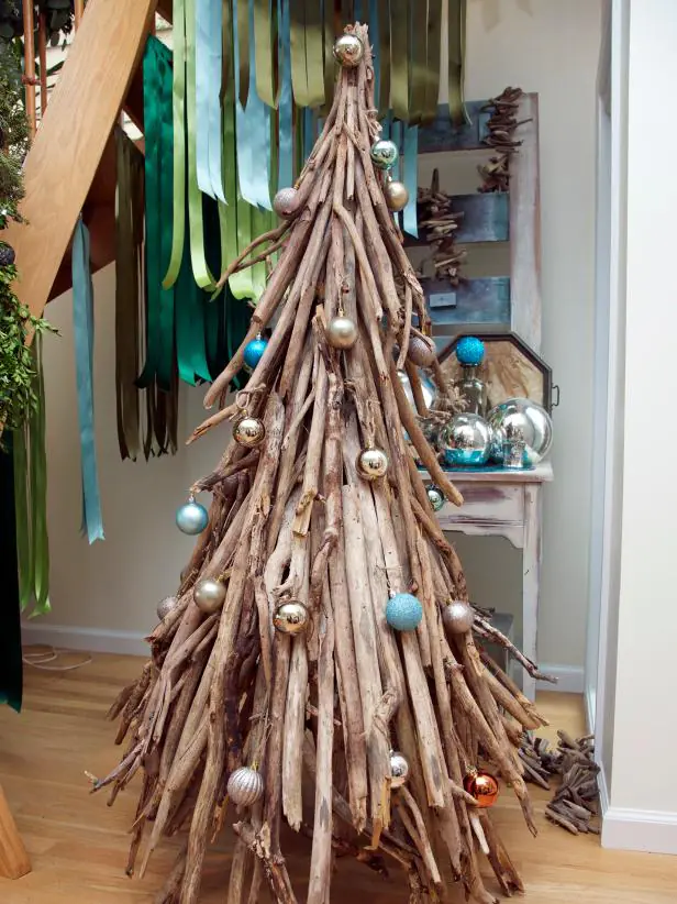 Coastal Driftwood Christmas Tree Alternative