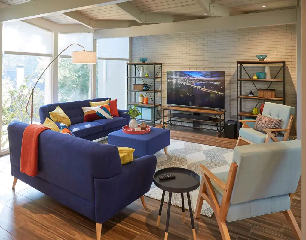 Mid-Century Modern Living Room Design