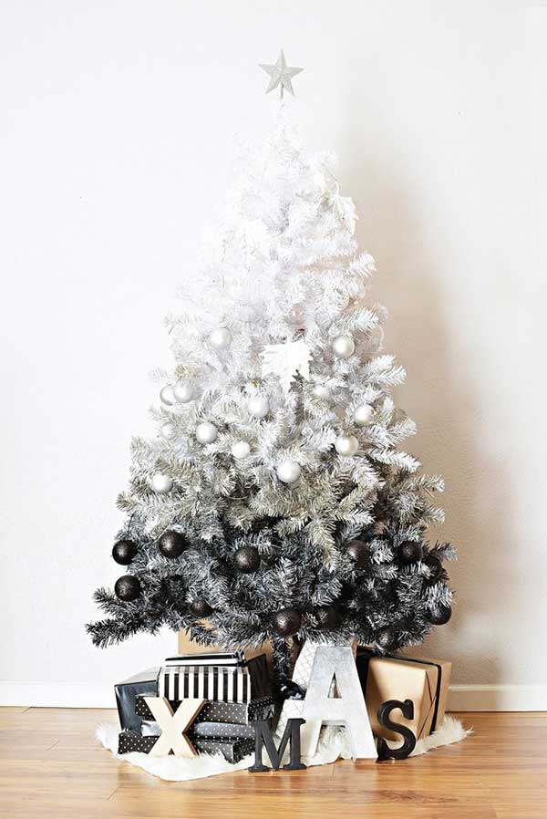 Ombre Christmas Tree
