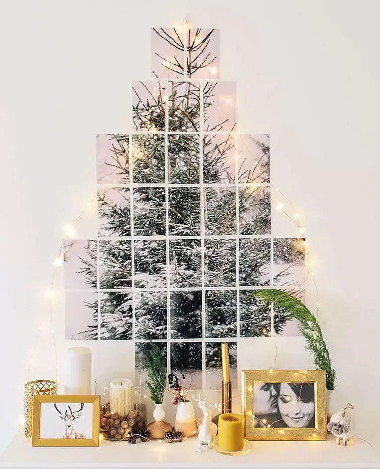 Printed Christmas Tree