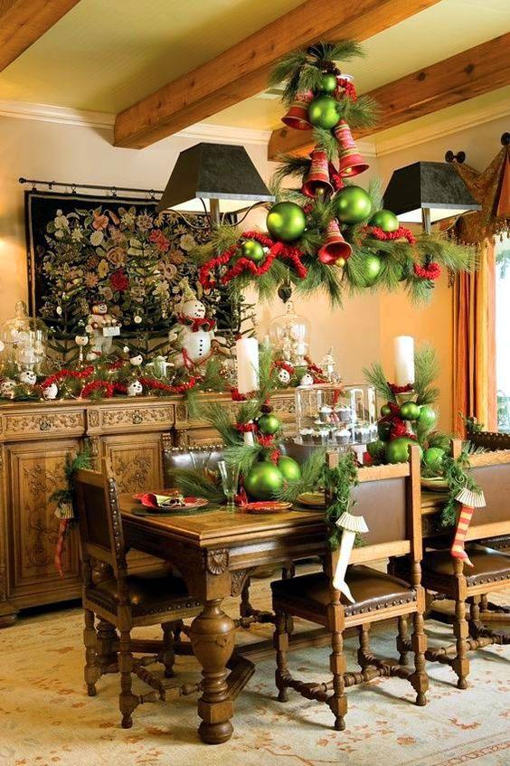Rustic Bells & Balls Light Fixture
