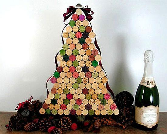 Wine Cork Christmas Tree Alternative