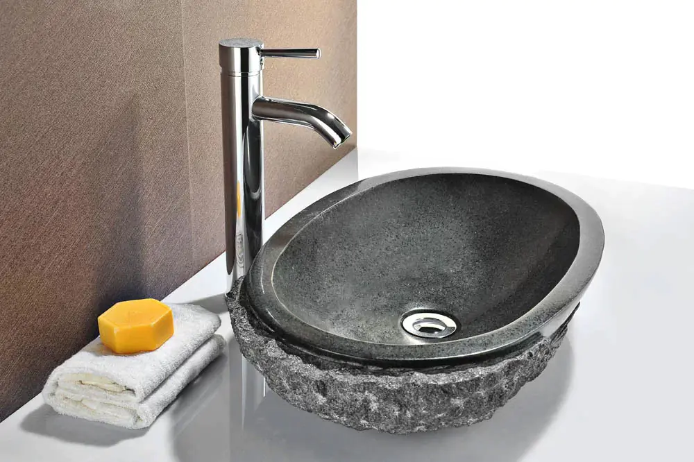 Dragons Stone Oval Vessel Bathroom Sink