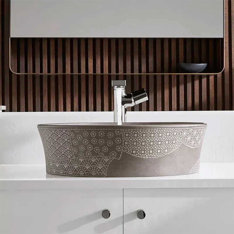 Kohler Kensho Etched Natural Stone Vessel Sink