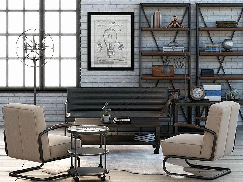 Living Room Layout Example