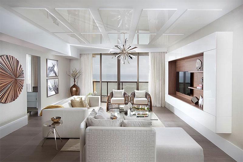 Living Room Layout with Couch facing the TV
