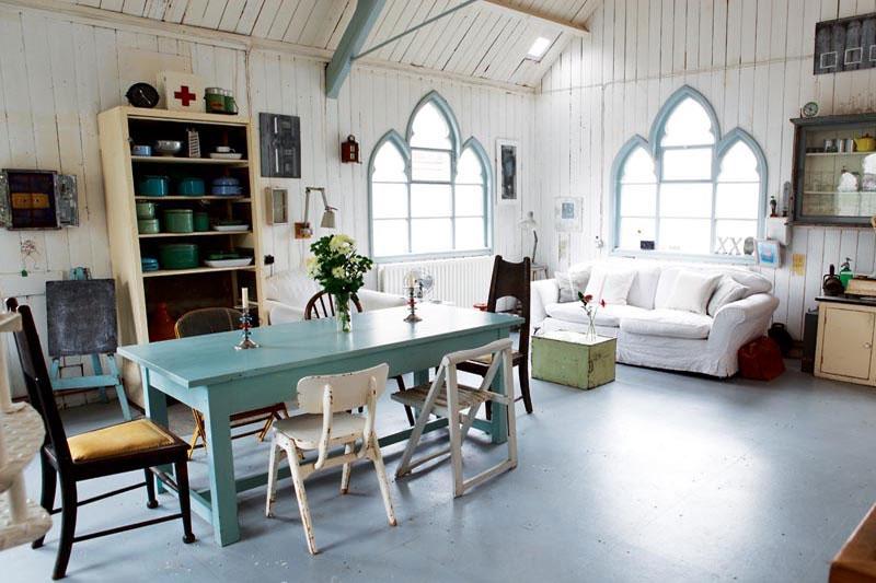 Victorian Tin Chapel in Faversham, England