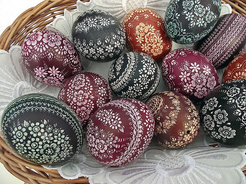 Beautiful Painted Easter Eggs
