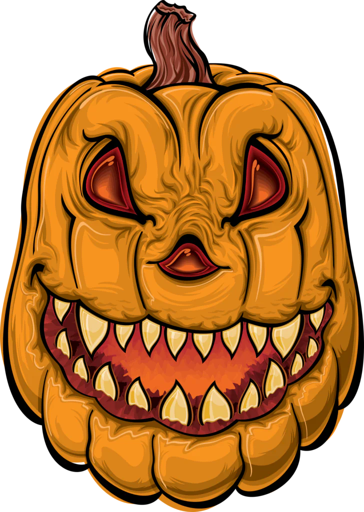Angry Pumpkin Free Halloween Printable