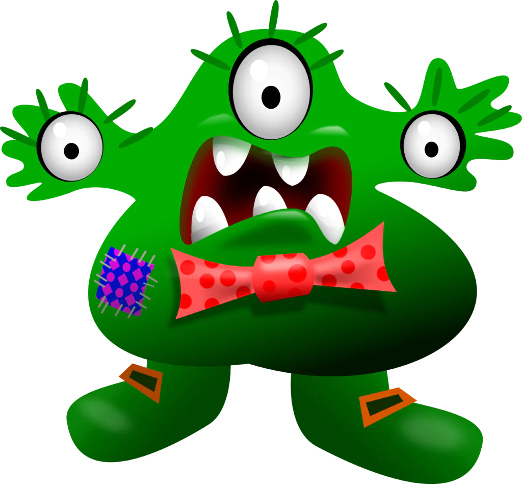 Cartoon Monster Halloween Printable Clip Art
