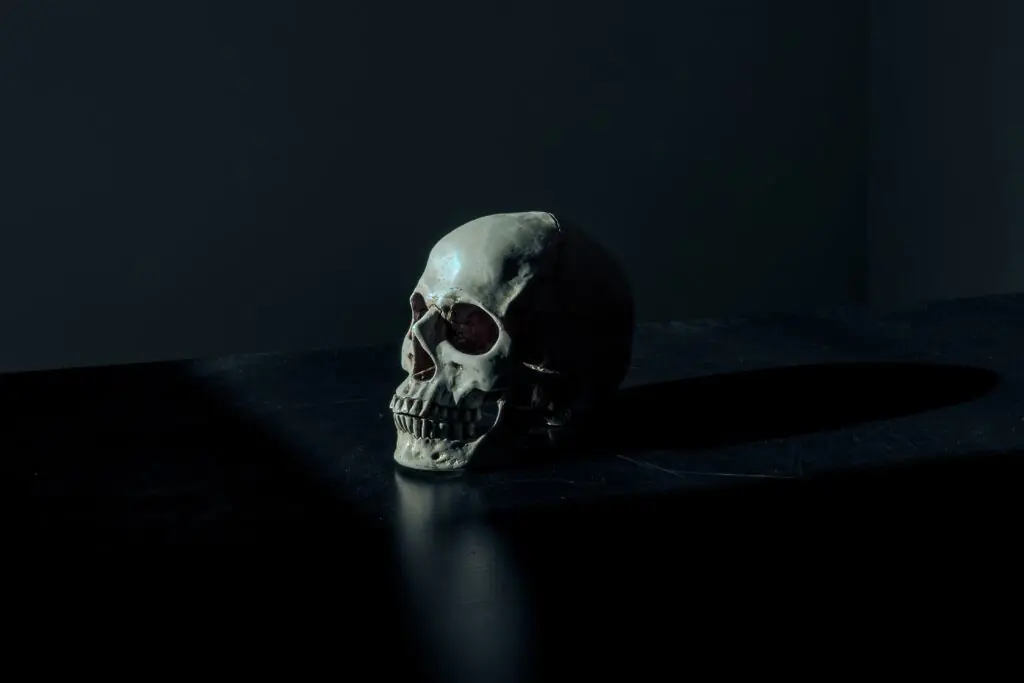 Creepy Skull | Free Printable Halloween Art