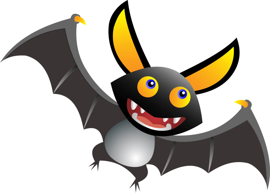 Cute Bat Halloween Printable Clip Art