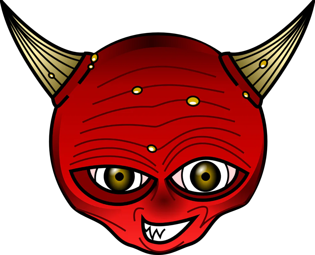 Devil Halloween Emoji | Halloween Clip Art