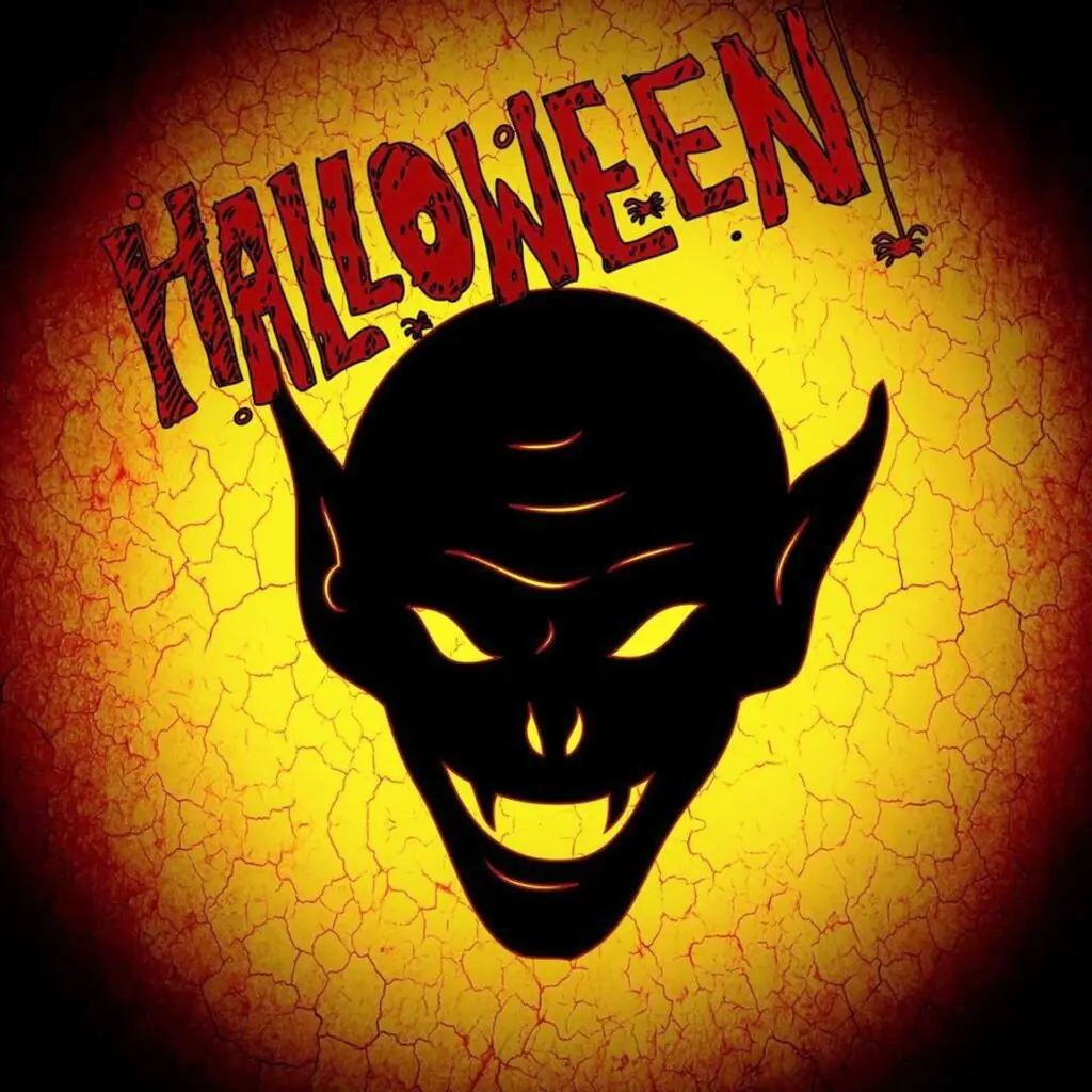 Devil Printable Sign