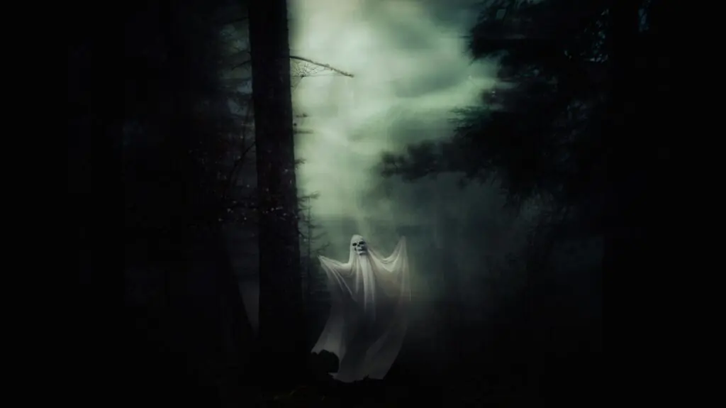 Floating Ghost | Halloween Art You Can Print