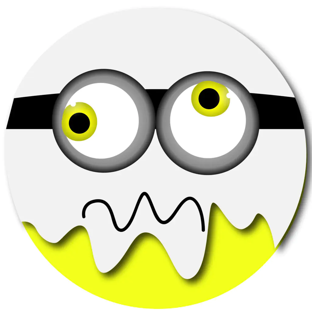Halloween Minion Ghost Emoji | Halloween Clip Art
