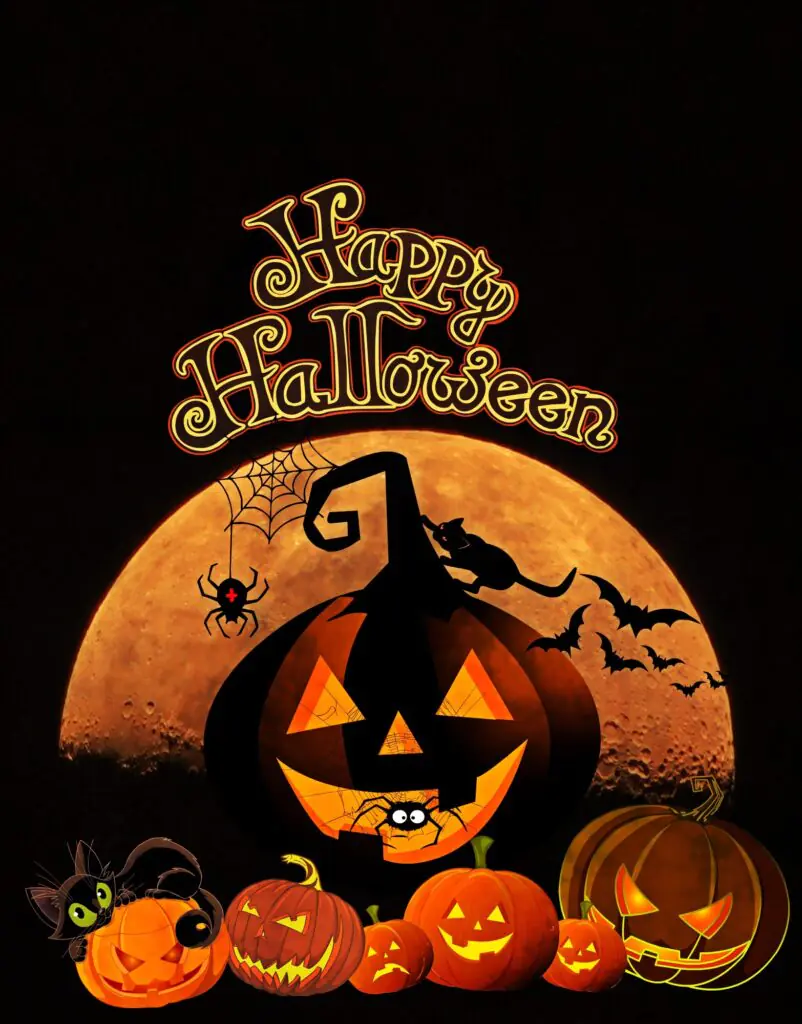 Printable Happy Halloween Sign