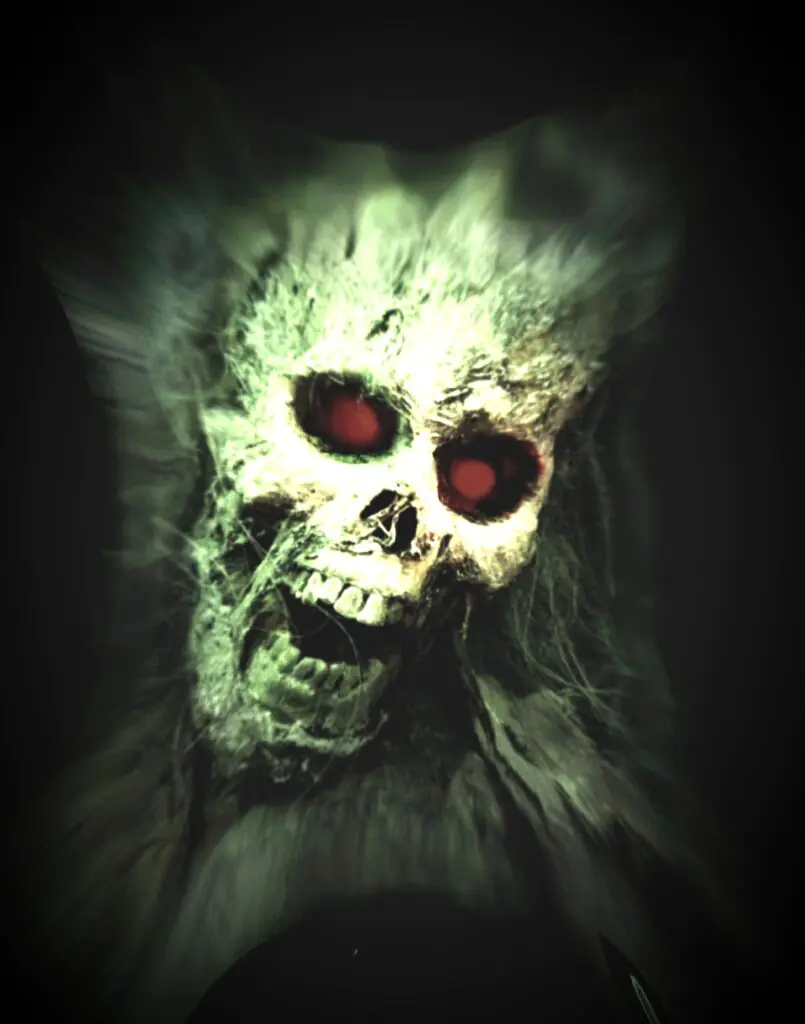 Screaming Ghoul Halloween Printable Art