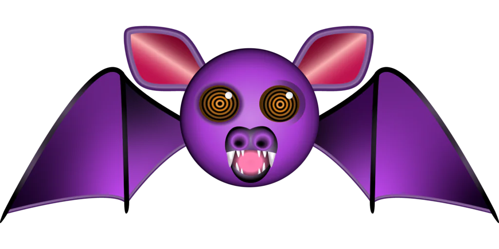 Vampire Bat Halloween Emoji