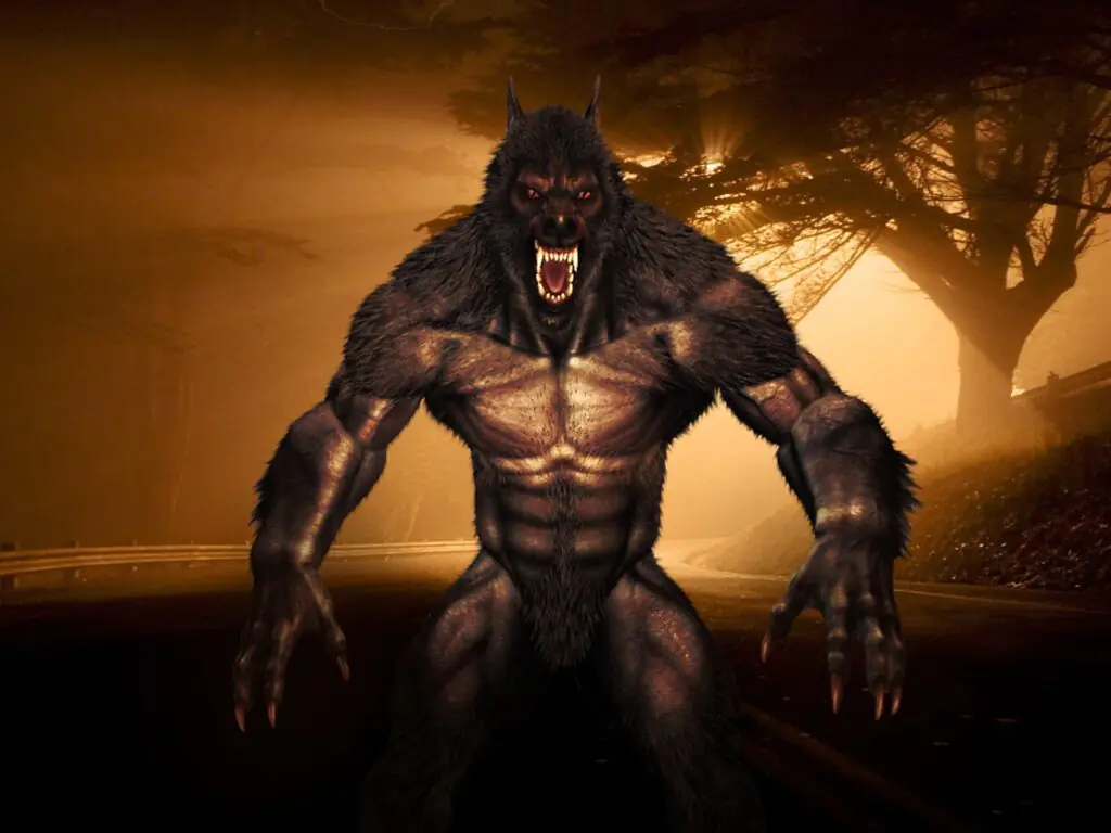 Adalwolf Werewolf | Printable Halloween Art 