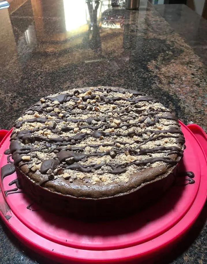 Dark Chocolate Cheesecake Recipe with Toffee Bits