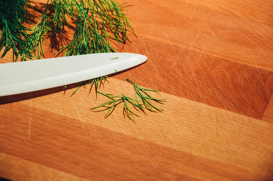 Fresh Chopped Dill in the Lemon Dill Horseradish Sauce Recipe