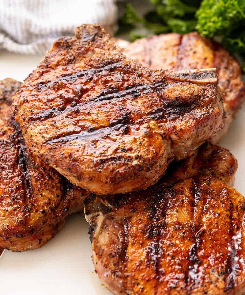Perfectly Grilled Pork Chops
