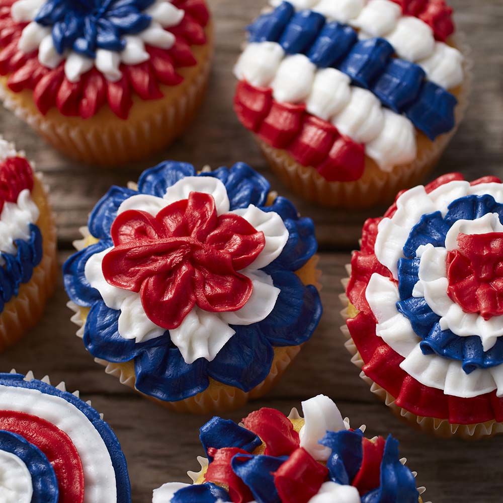Ruffled-Red-White-and-Blue-Cupcakes