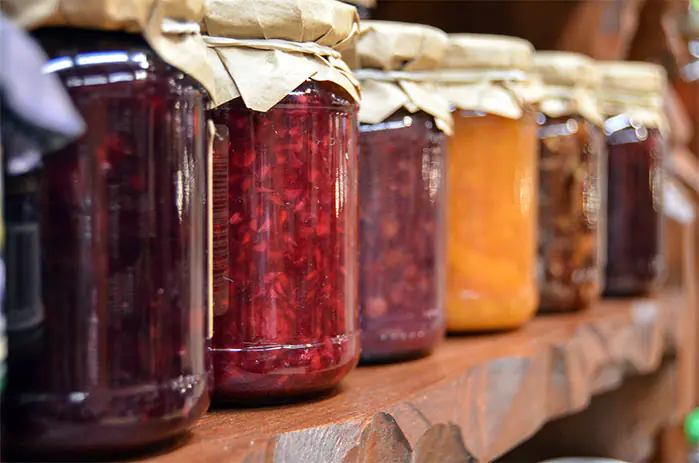 Show Off Your Preserves as Decor