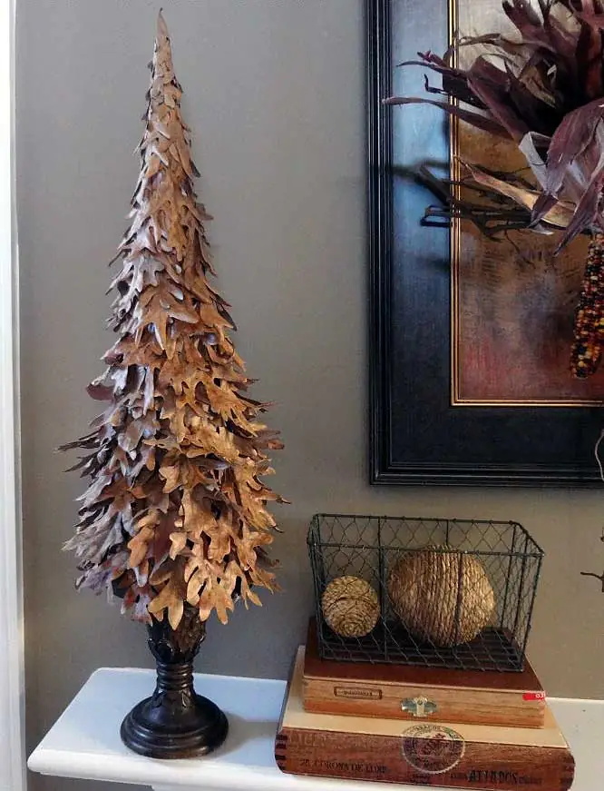 DIY Fallen Leaf Tree