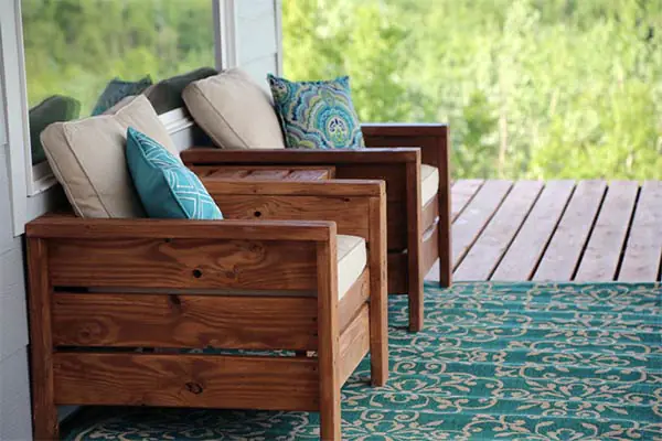 DIY Outdoor Patio Chairs