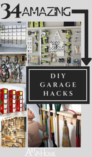 DIY Garage Organization Hacks | Tips & Ideas | Art & Home
