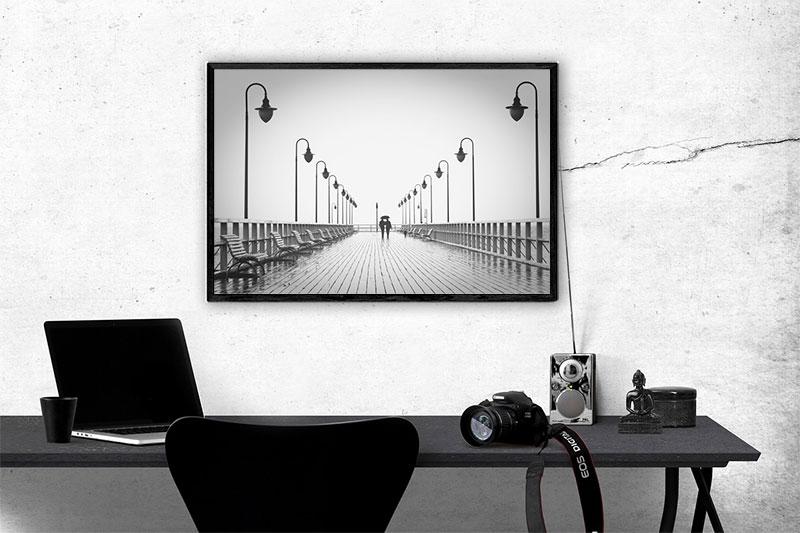 Framed Printable Couple Art Print