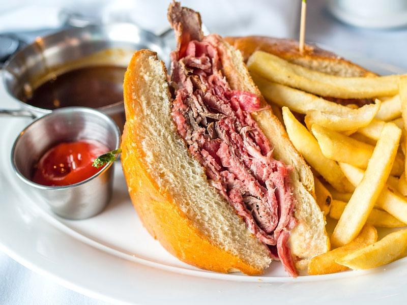 Quick & Easy Slow Cooked-Roast Beef Sandwiches