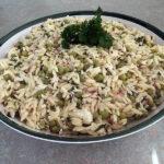 Pea & Mint Orzo Pasta Salad Recipe