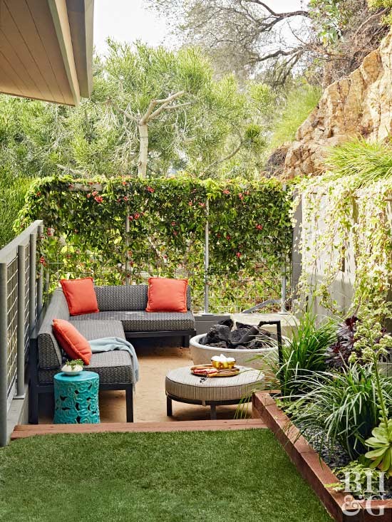 Add an Outdoor Garden and Incorporate the Patio