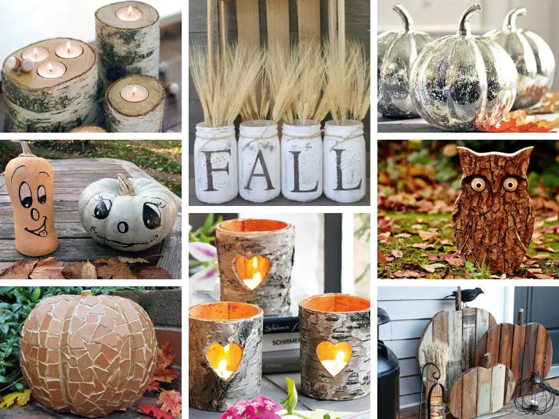 88 Awesome DIY Fall Decor Ideas for the Home & Garden