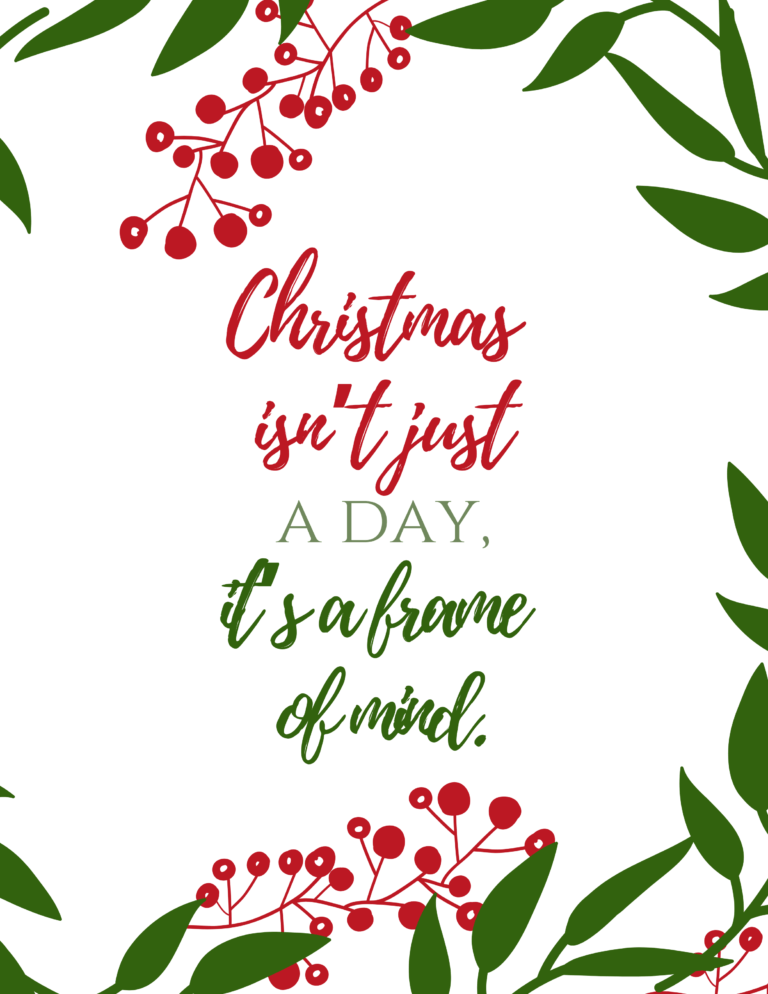 Your Favorite Christmas Quotes, Printable! Art & Home