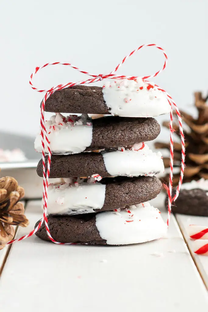 Black & White Christmas Cookies