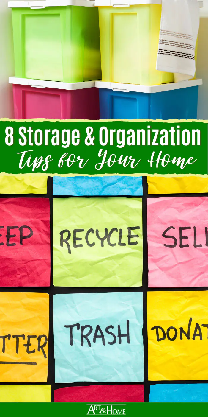 8 Home Storage & Organization Tips