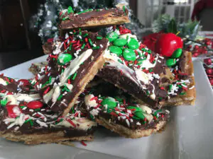 Colorful Christmas Crack Cookie Recipe