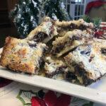 Dark Chocolate Cranberry Shortbread Magic Bar Recipe