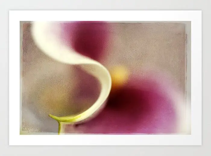 Calla Lily Abstract I Art Print