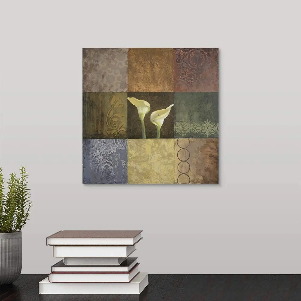 Calla Lily Expression II Canvas Wall Art Print