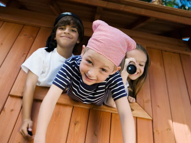 Outdoor fun with Kids Playhouses