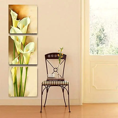 Yellow Calla Lily 3-Piece Canvas Art Set