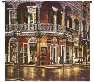 Art Jazz Du Jour | 31 x 31 | Woven Hanging Tapestry